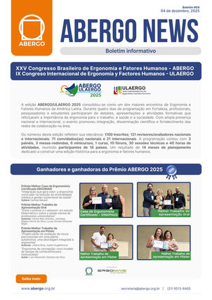 Apresentamos a 4ª edição do ABERGO News!
