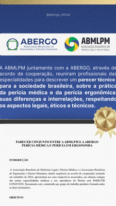 A ABMLPM e a ABERGO uniram esforços por meio de acordo de cooperação institucional para elaborar um parecer técnico conjunto, voltado à sociedade brasileira.
