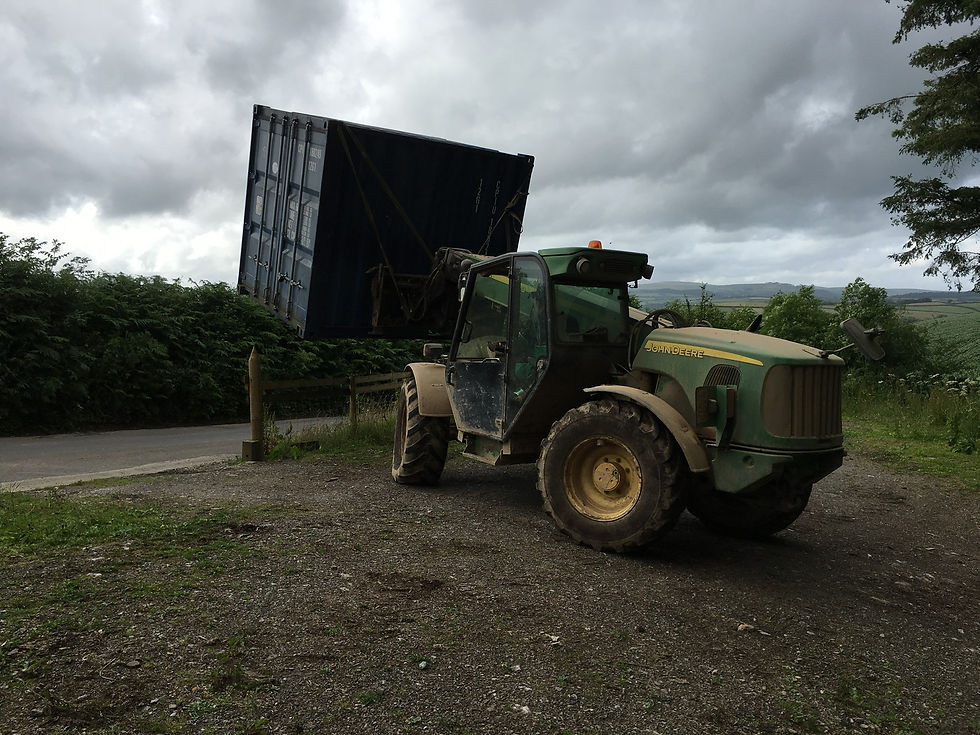 Container delivery