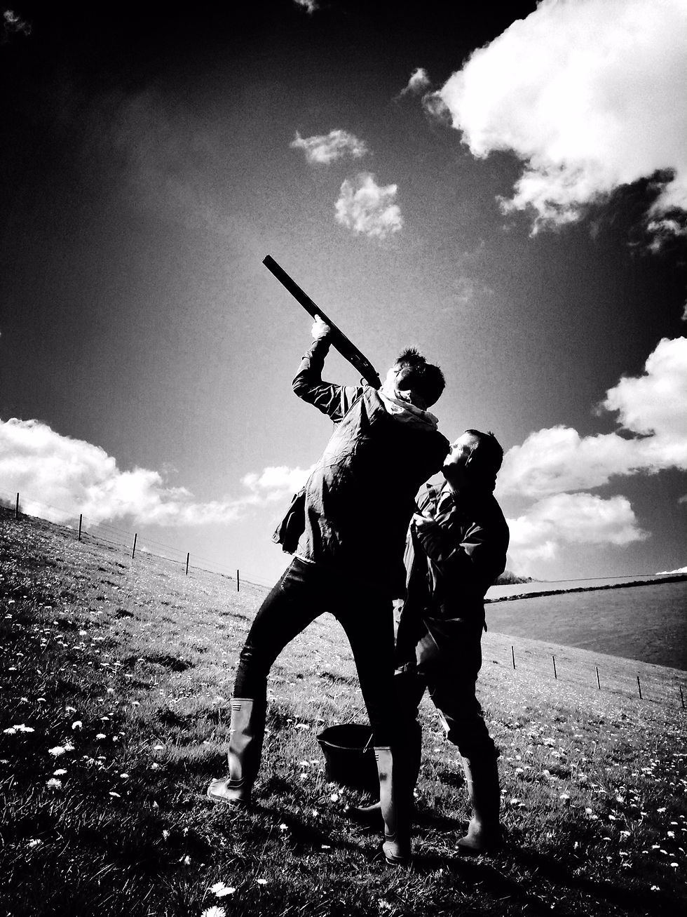 Clay pigeons