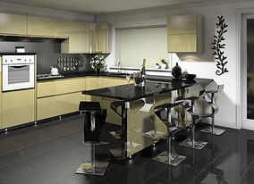 fitted kitchen, gloss, contemporary, modern, traditional, telford, lichfield, cannock kitchen, new fitted gloss kitchen, affordable kitchens, shropshire, staffordshire, derbyshire kitchens, midlands new kitchen