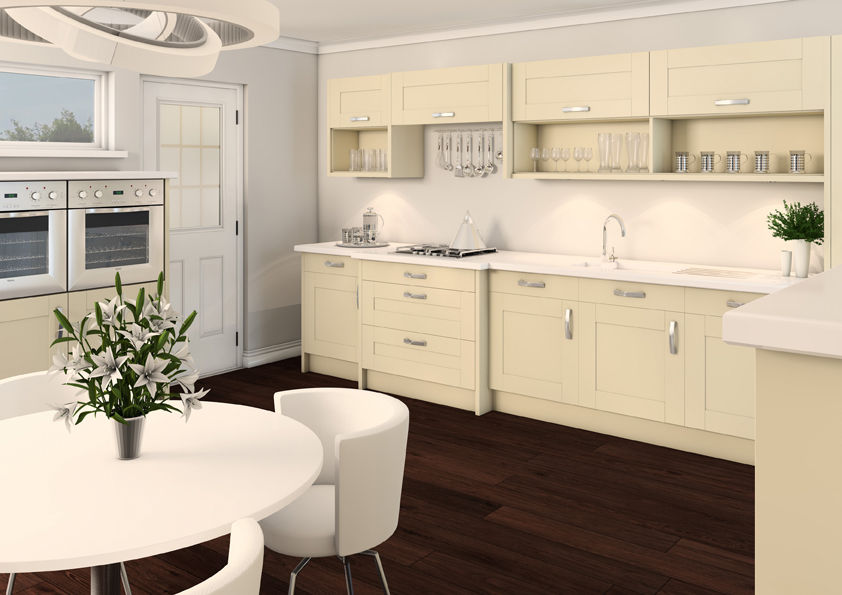 Lovely neutral ivory shaker