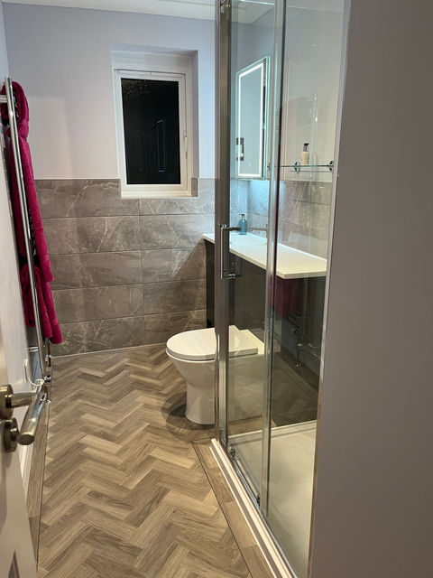 Shower room remodel