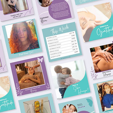 Massage therapist Social Media Management and marketing campaign design