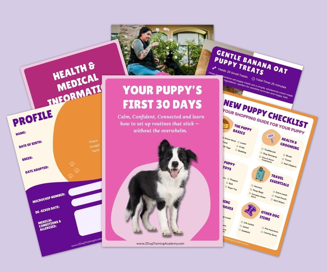 Your Puppy’s First 30 Days - FREE Puppy Training Workbook!