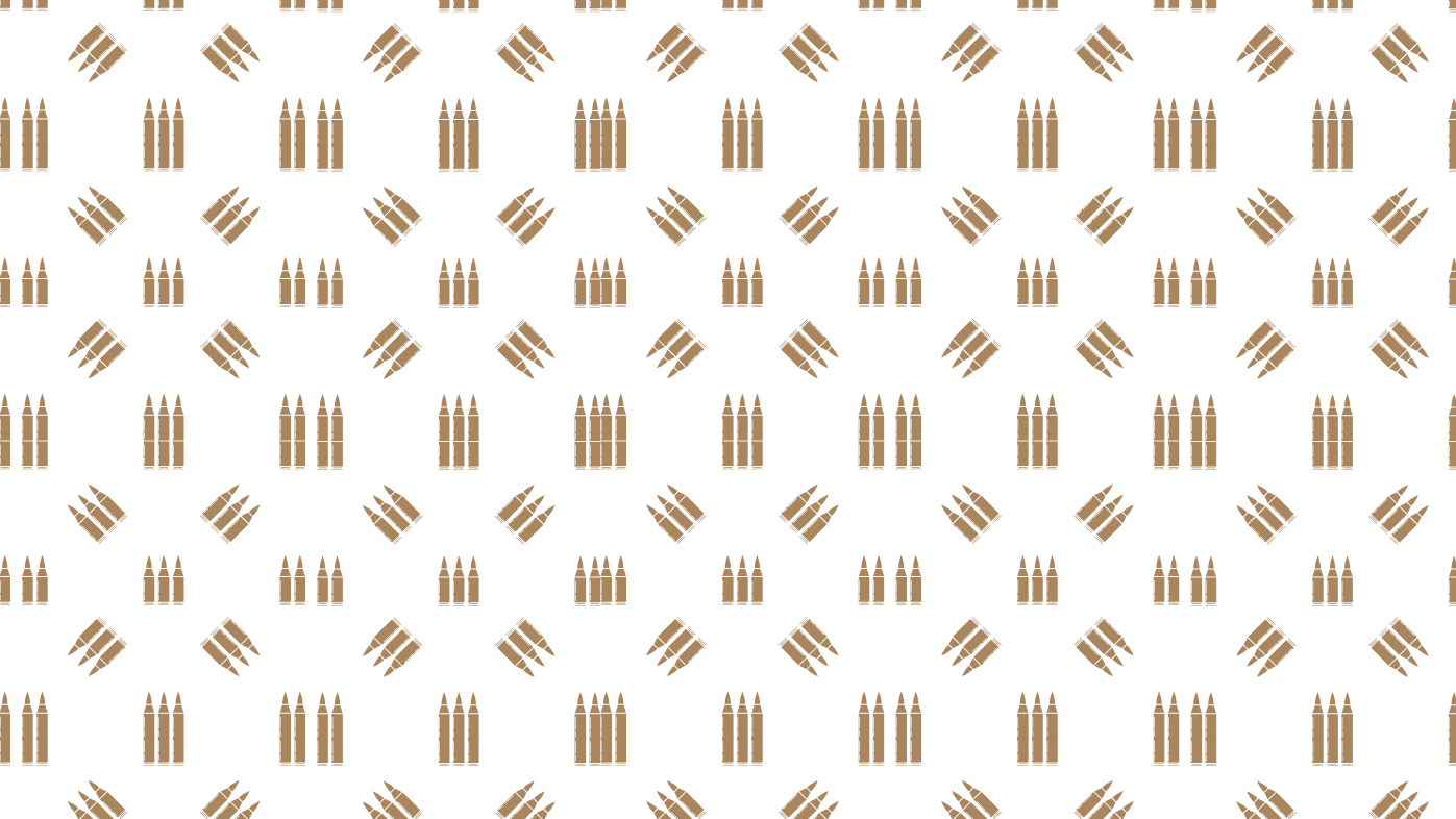 pattern of bullets decorative