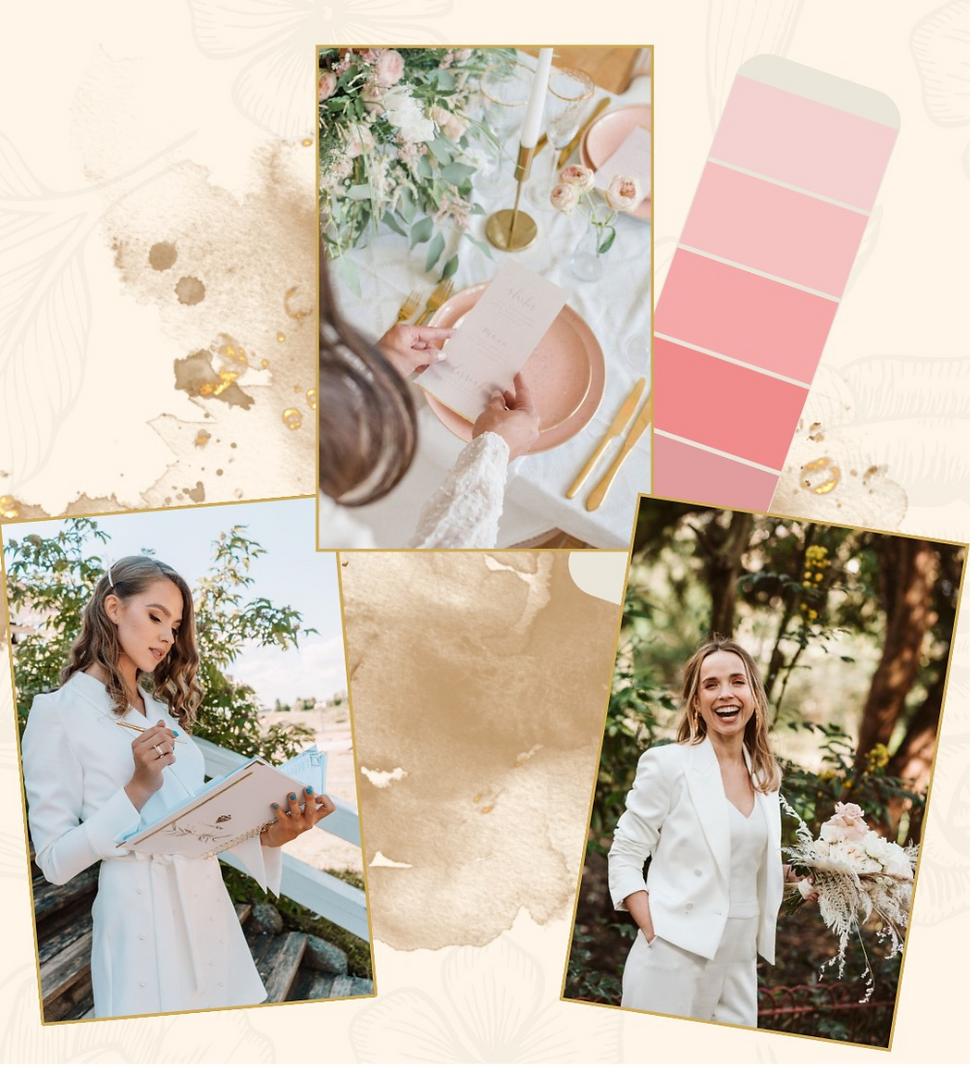 Branding Palette and Photography Inspiration from Pinterest
