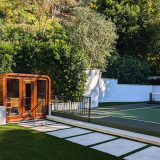 Custom luxury Backyard Environments in Sauna spa Ojai CA