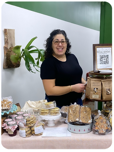 Deya of Bliss Street Baked goods