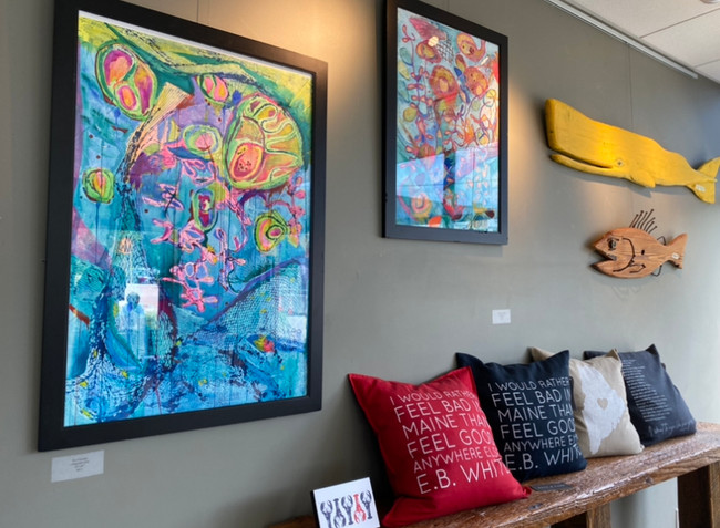 Collagraph Prints & Paintings