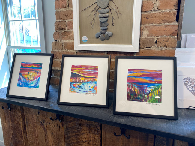 Collagraph Prints & Paintings
