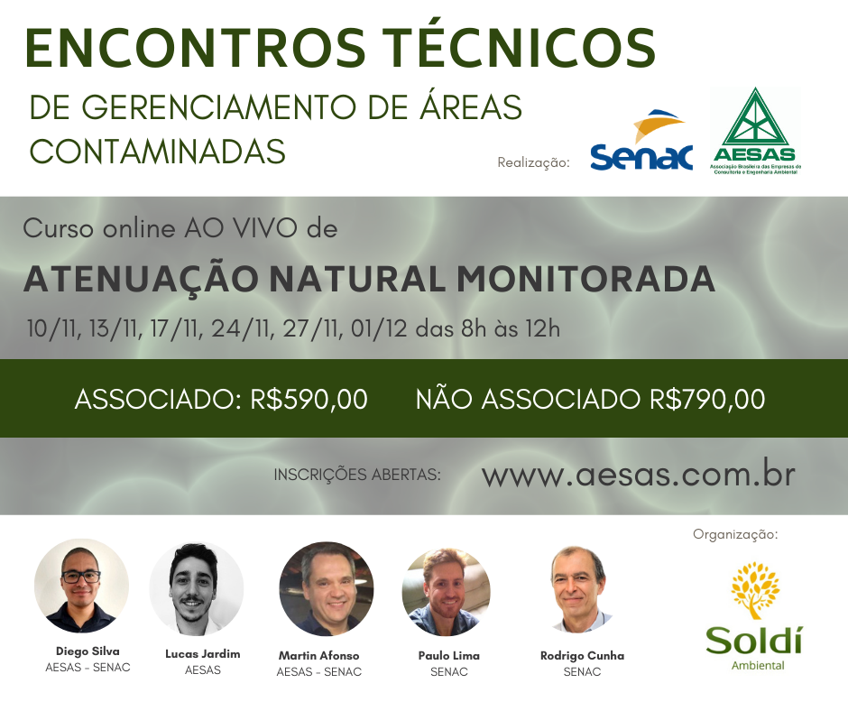 Curso de Atenuação Natural Monitorada