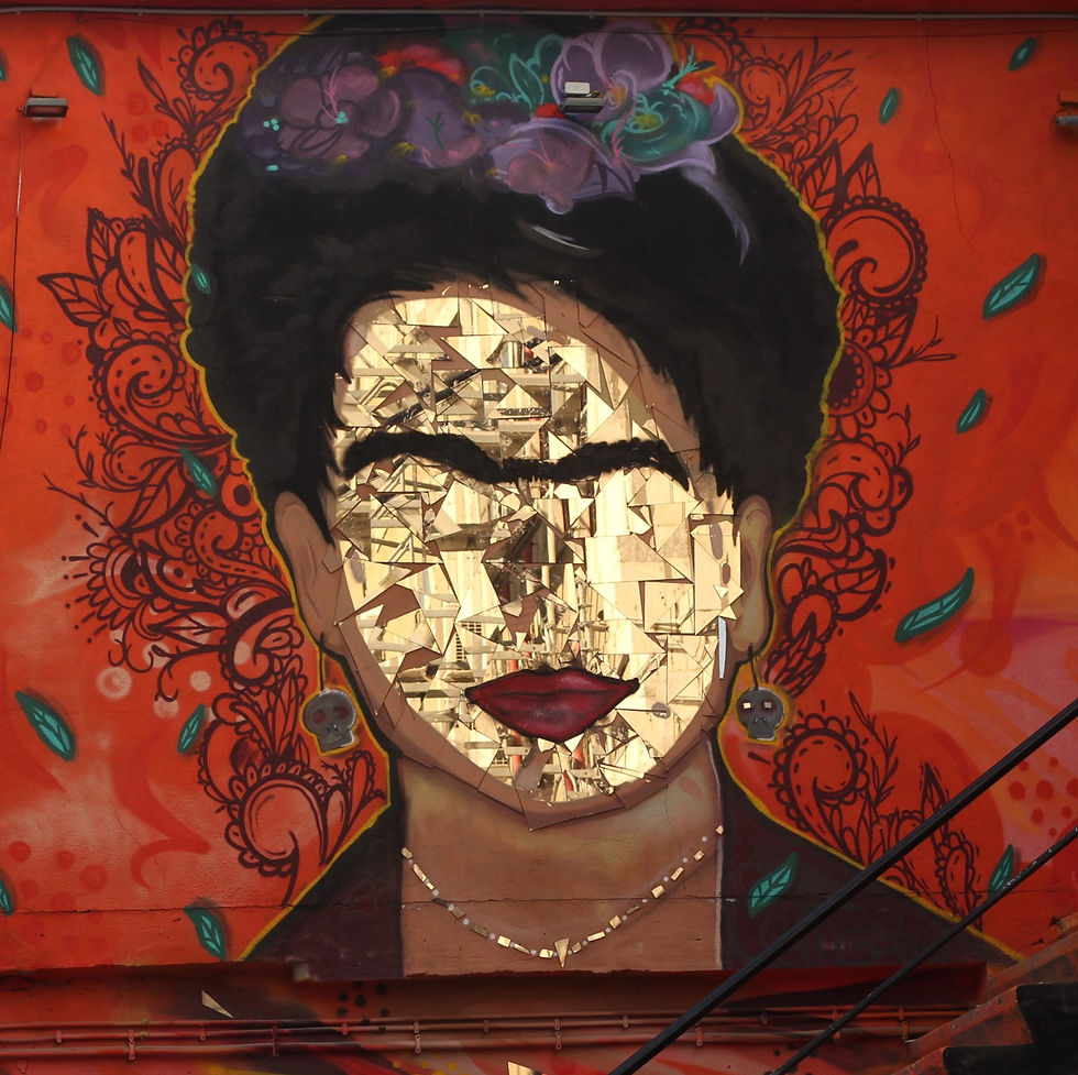 Arte de Frida Kahlo em Lxfactory