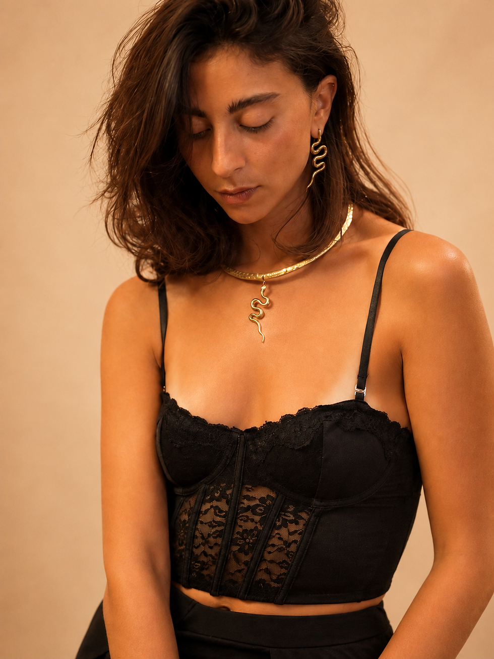 Thumbnail: Noir Corset Top