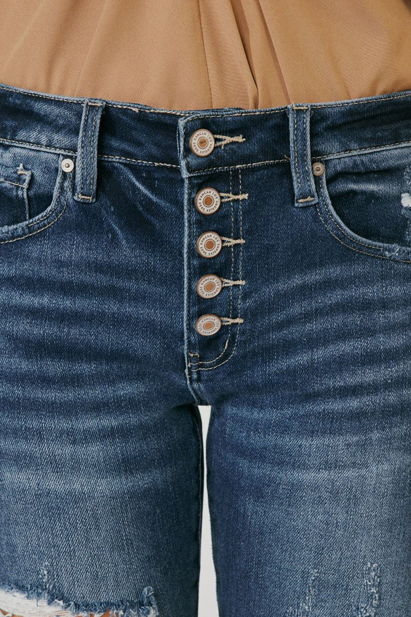 Thumbnail: Cali Mid Rise Boyfriend Jeans by KanCan