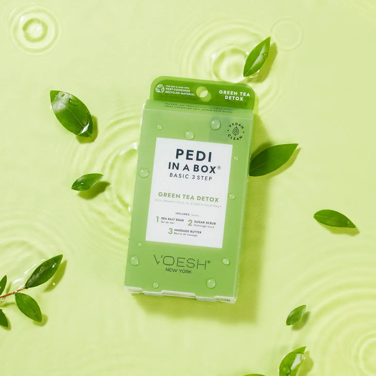 Pedi in a Box - 3 Step ✧ Green Tea Detox