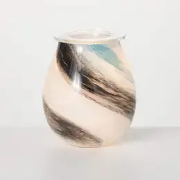 Wax Warmer ⚘ Blue/Grey "Marble" Design