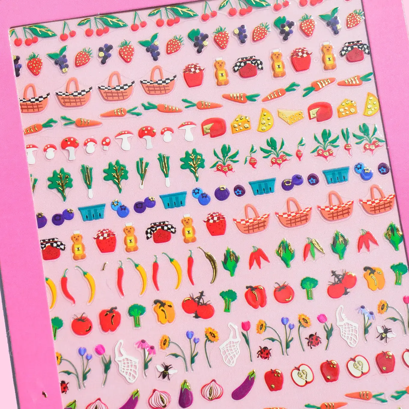 Nail Art Stickers - Farmers Market