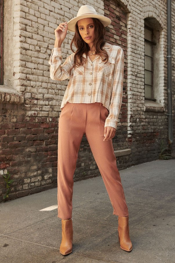 Hazel Pair of Solid woven Pants