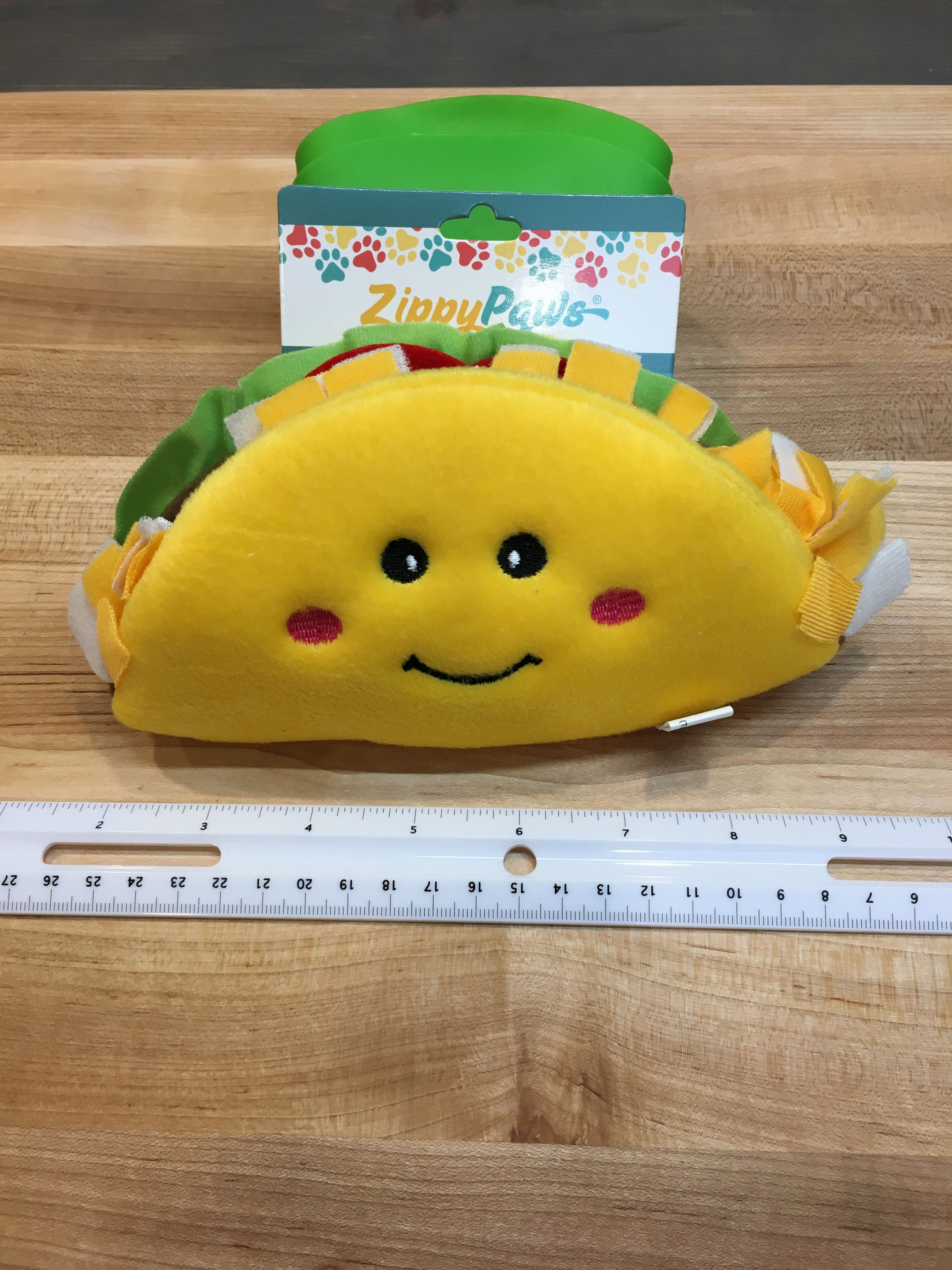 Taco Squeaker Toy