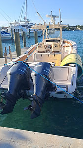 30' FT Grady White Predator | Stern & Engine View