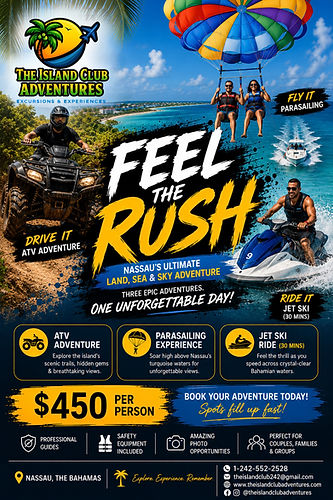 Feel The Rush | ATV | Jet Ski | Parasailing Adventure