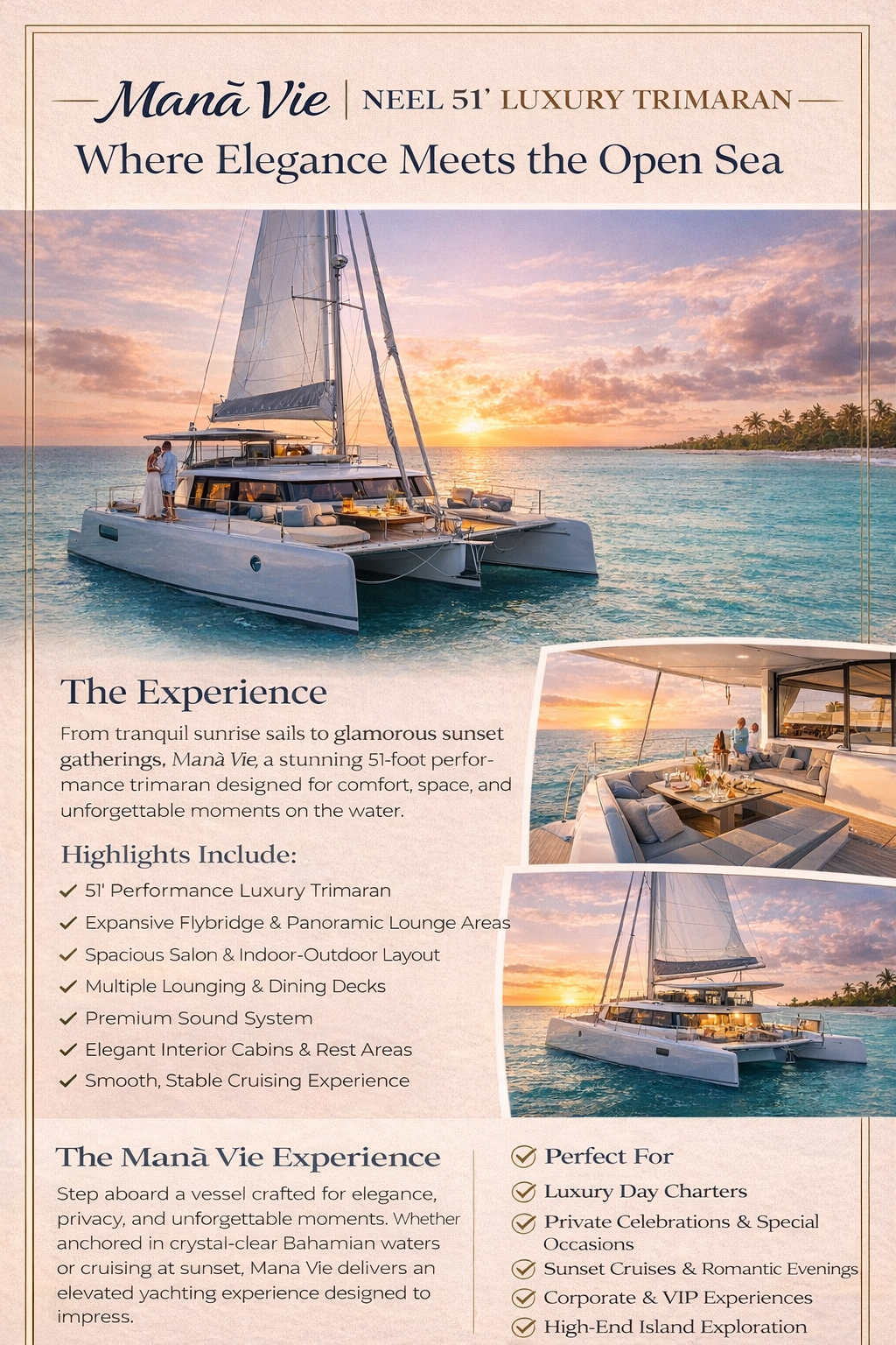 NEEL 51' Trimaran Mana Vie 1