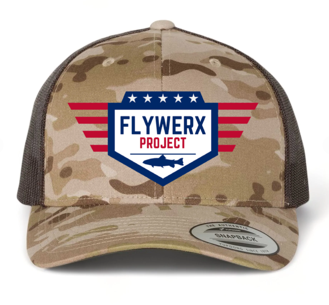 The FLYWERX Project Multicam - ARID Logo Hat
