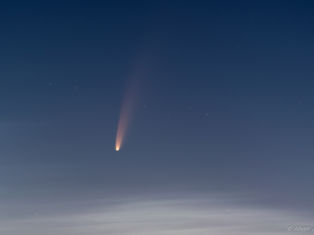 A C/2020 F3 (NEOWISE) ÜSTÖKÖS 2020. 07. 08-ÁN