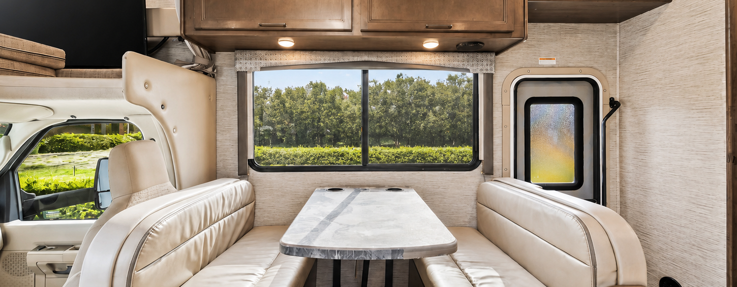 Choco Chateau Class C motorhome living area – photo 11