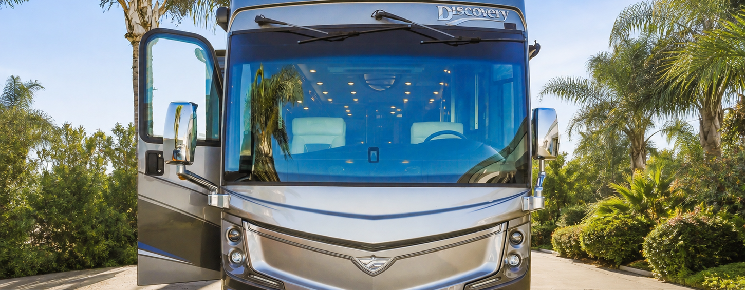 Discovery Pie Class A diesel motorhome exterior – photo 9