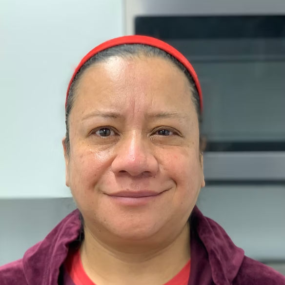 Ms. Fabiola - school cook in KFA, Edmonds