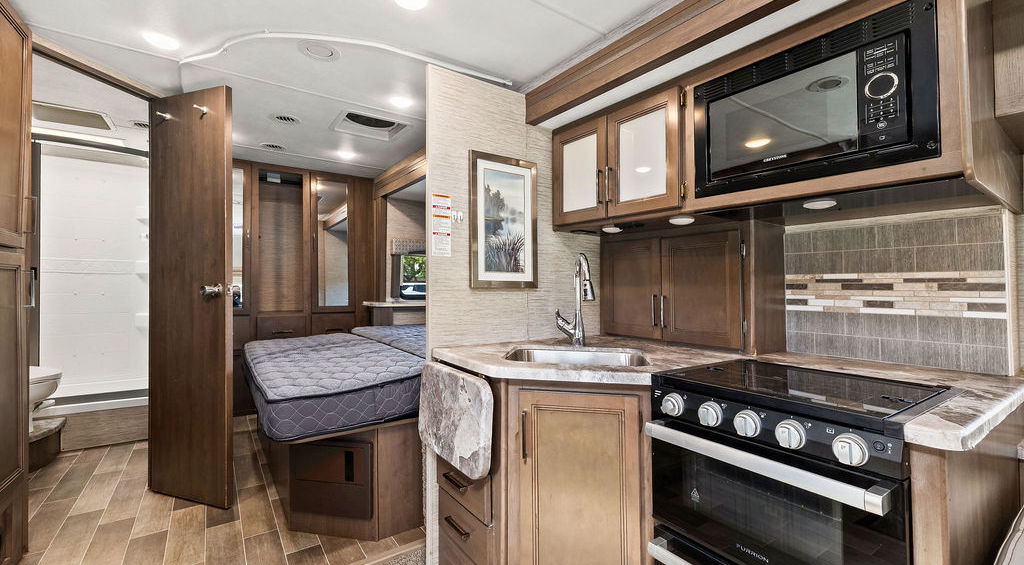 Choco Chateau Class C motorhome kitchen – photo 16