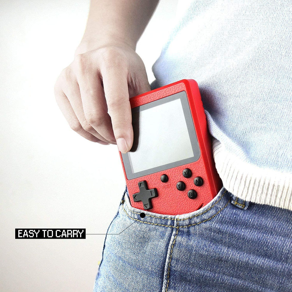 Thumbnail: Portable Game Pad With 400 Games Included + Additional Player Controller