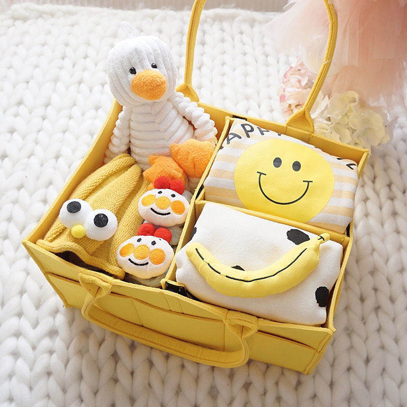 Thumbnail: Newborn Gift Box with Summer Dress and Baby Supplies
