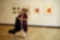 Lenore-at-her-art-exhibit-at-Sanso-Museum-1024x683.jpg