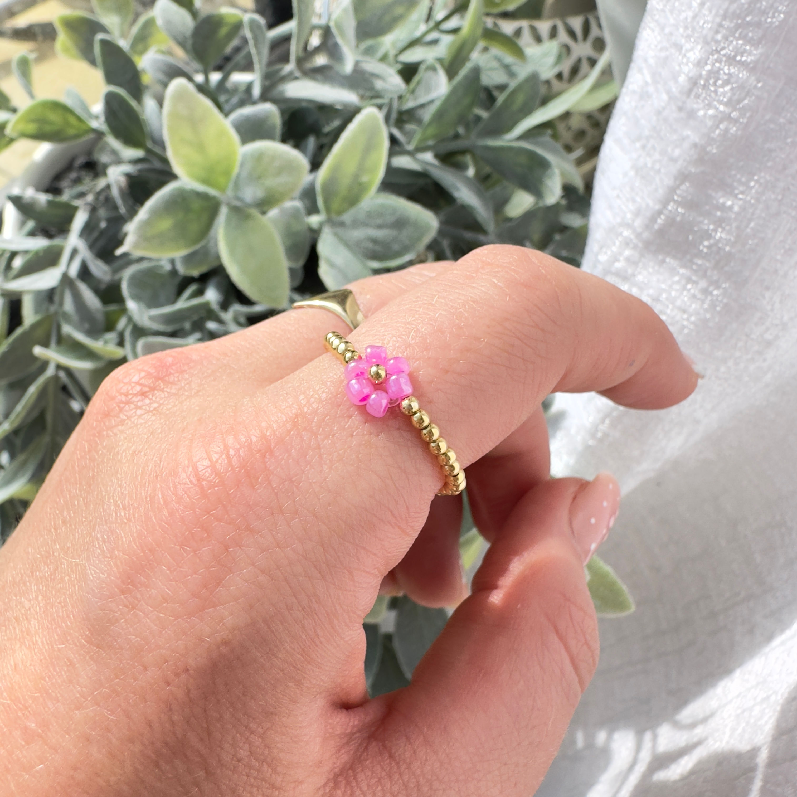 Barbie Pink Gold Filled Ring