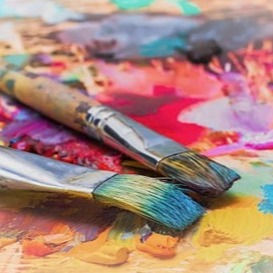 Cours de peinture pour adultes et ateliers dirigés pour enfants ou adultes.  Les ateliers sont offerts aux municipalités et organismes.