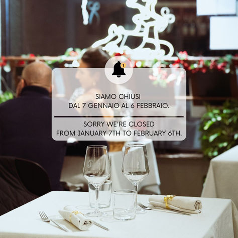 Chiusura temporanea per rinnovamento - Osteria Fanal del Codega