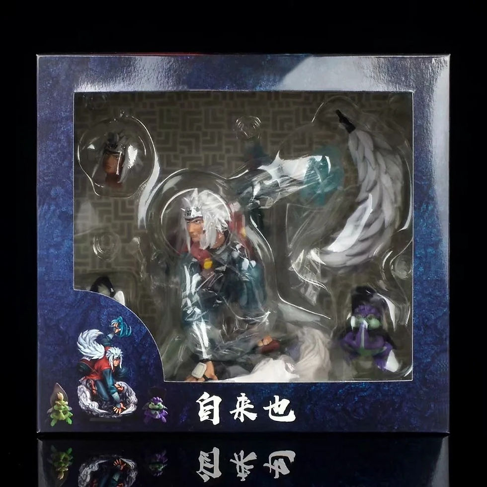 Thumbnail: Naruto Shippuden - Jiraiya, Fukasaku and Shima 19cm PVC Anime Figure
