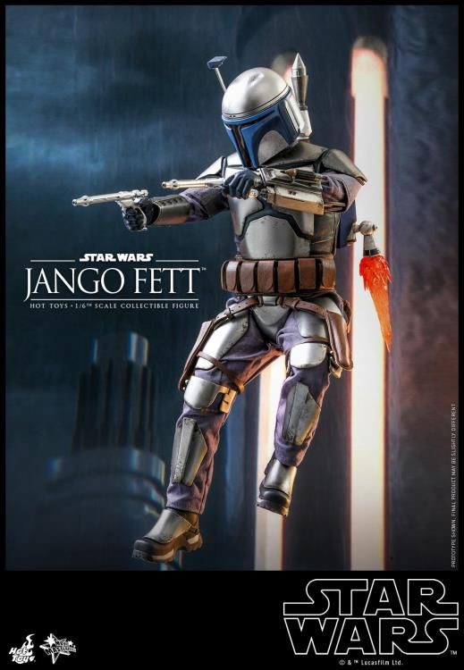 Thumbnail: Star Wars: Attack of the Clones - Hot Toys MMS589 Jango Fett 1/6 Action Figure