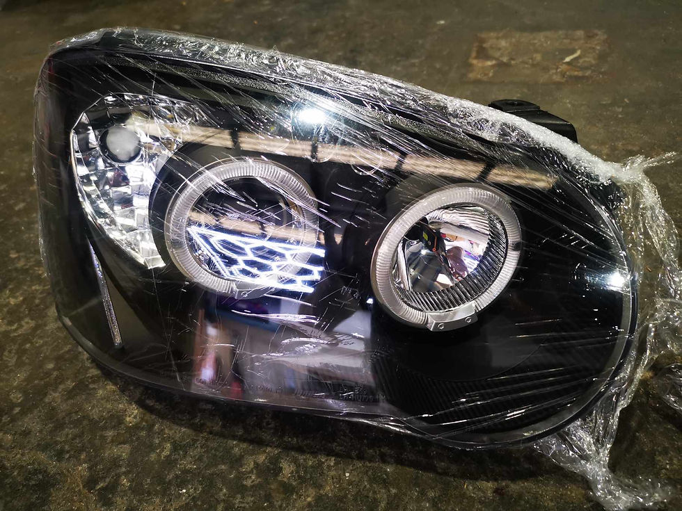 Thumbnail: Subaru Impreza Blobeye - Halo Ring LED Headlights