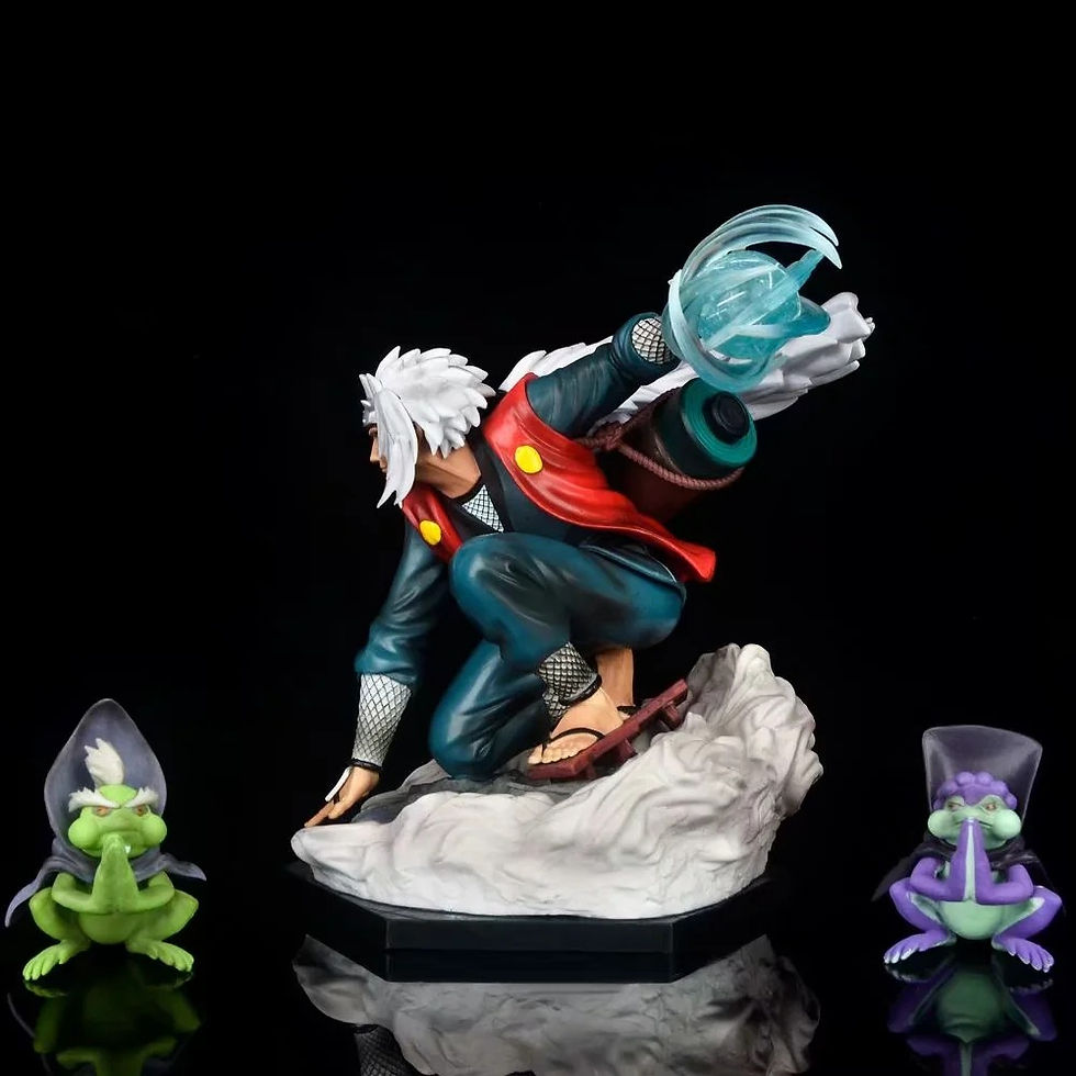 Thumbnail: Naruto Shippuden - Jiraiya, Fukasaku and Shima 19cm PVC Anime Figure