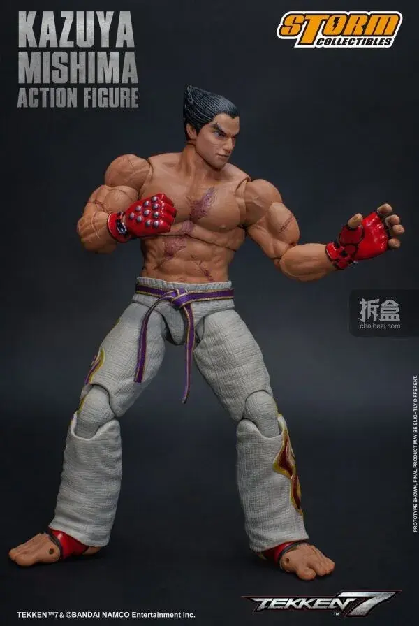 Thumbnail: Tekken 7 - Storm Collectibles Kazuya Mishima 1/12 Gaming Action Figure