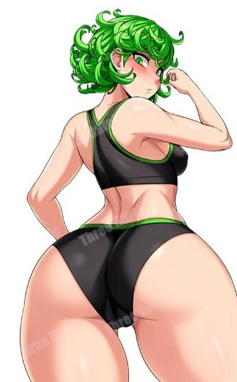 Thumbnail: One-Punch Man - Tatsumaki Behind 18+ Anime Sticker