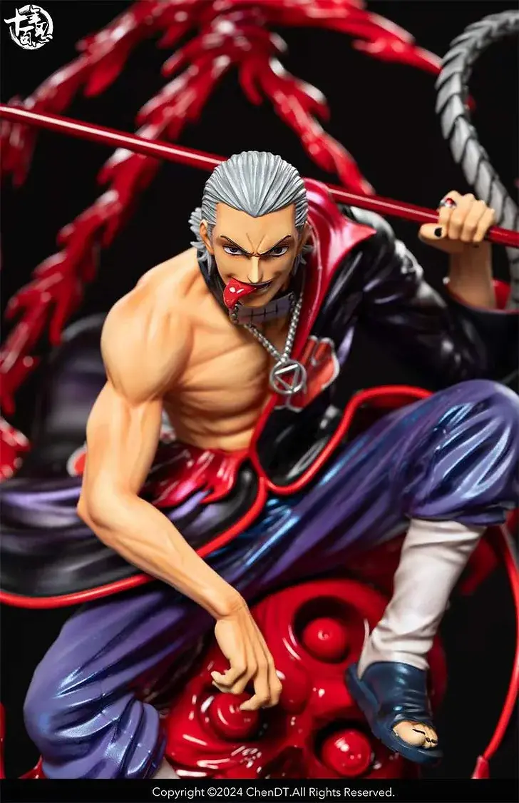 Thumbnail: Naruto Shippuden - Shi Nian Bai Ren Studio Hidan 29cm GK Figure