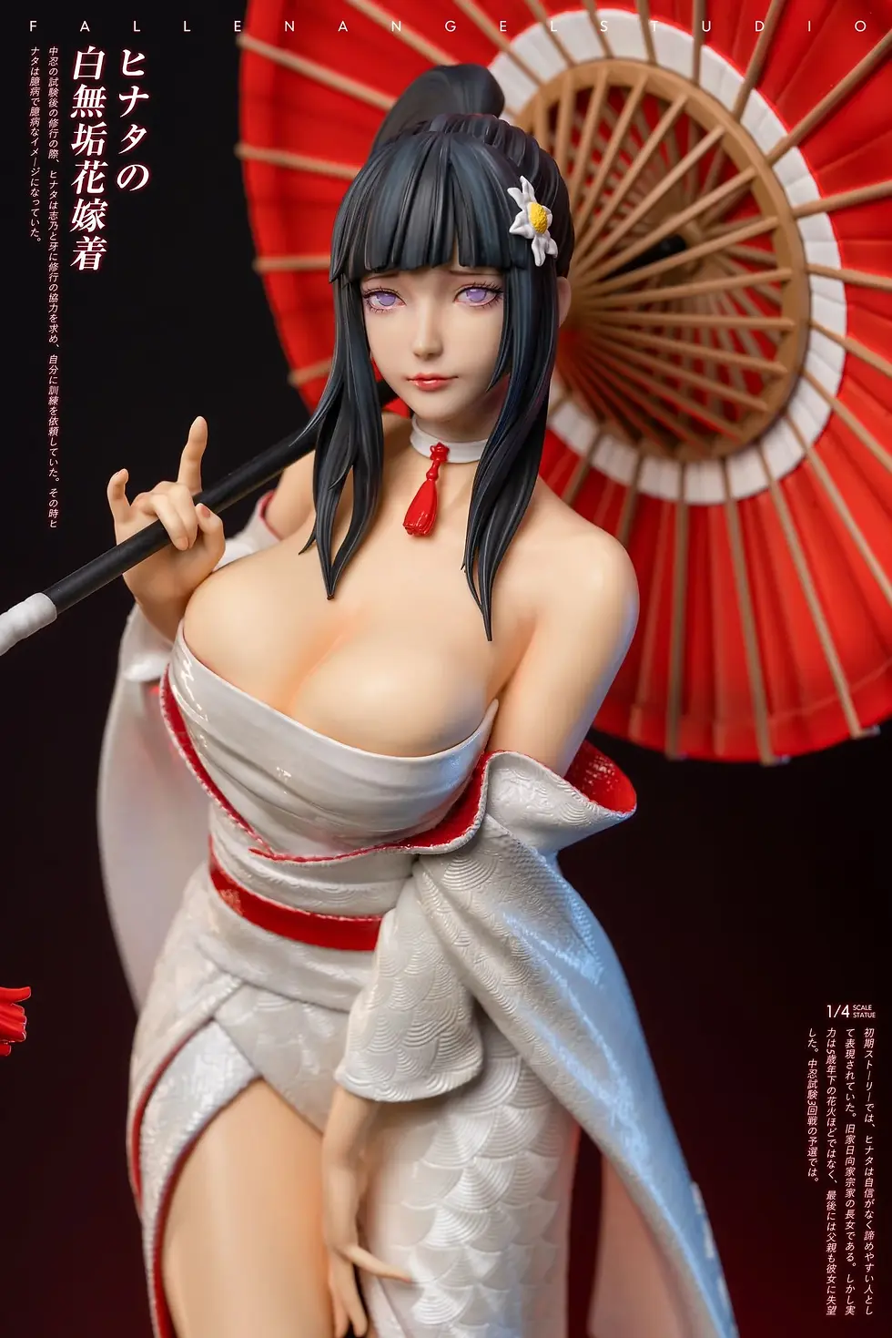 Thumbnail: Naruto Shippuden - Fallen Angel Studio Hinata Hyuga 18+ 1/4 GK Anime Figure