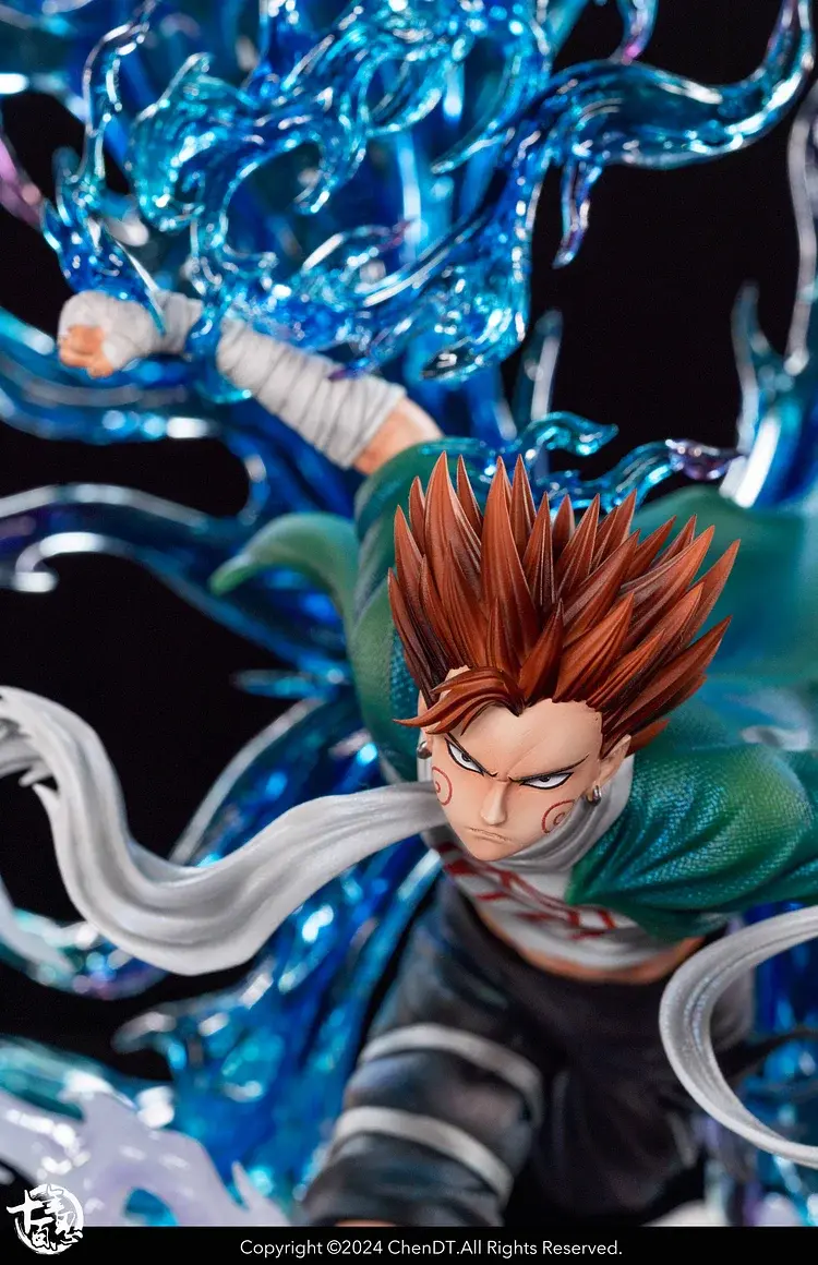 Thumbnail: Naruto Shippuden - Shi Nian Bai Ren Studio Butterfly Choji 33cm GK Anime Figure