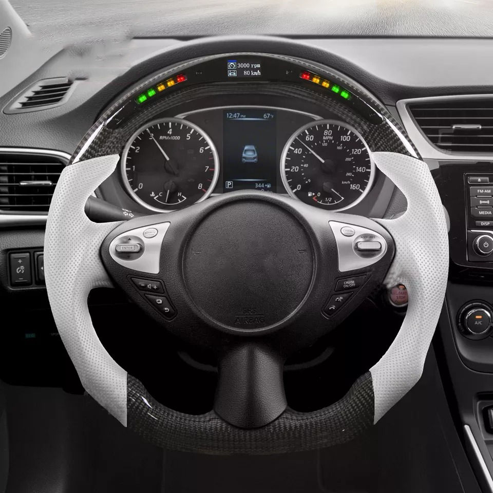 Thumbnail: Nissan 370Z Carbon Fibre Steering Wheel