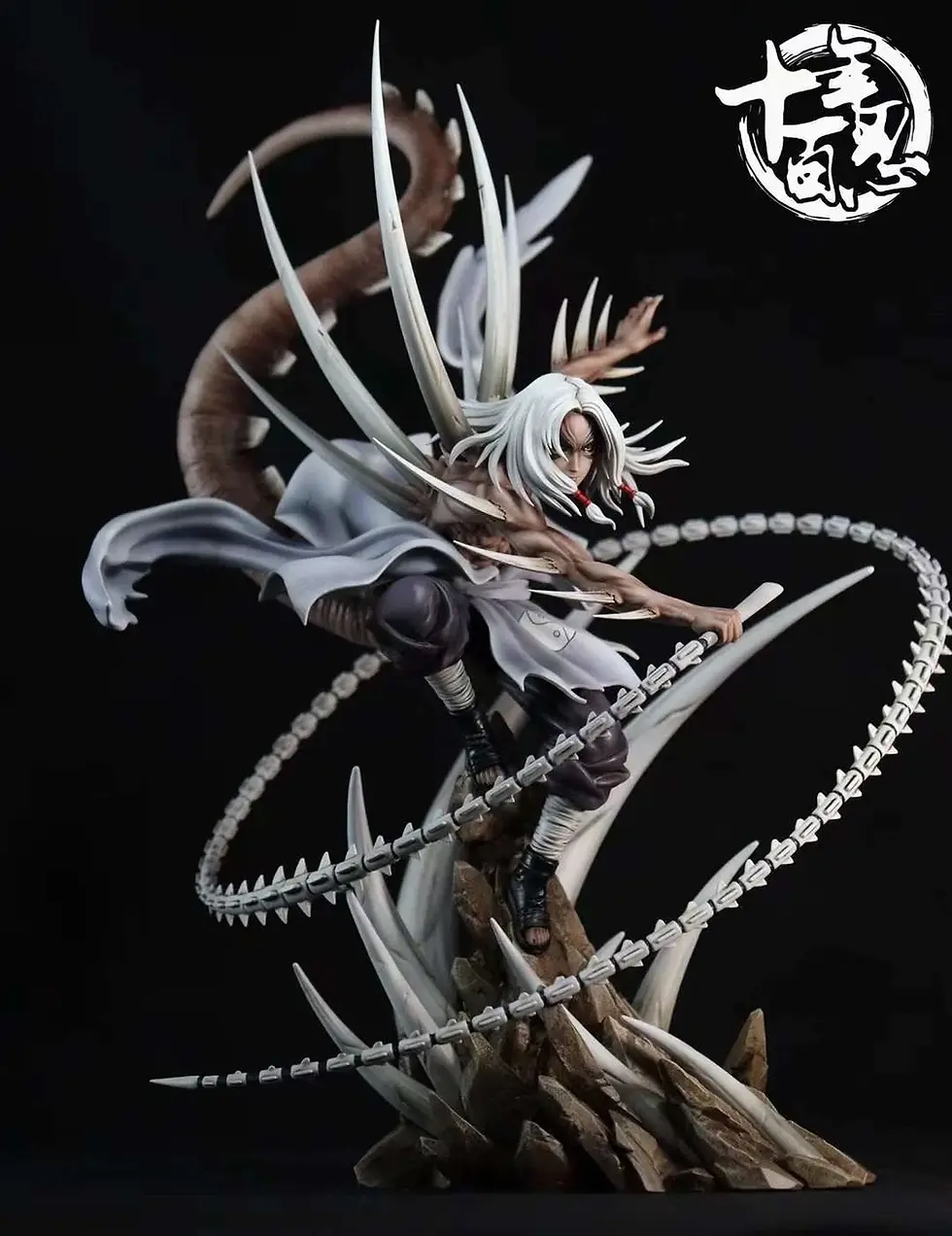 Thumbnail: Naruto - Shi Nian Bai Ren Studio Kaguya Kimimaro 31cm GK Anime Figure